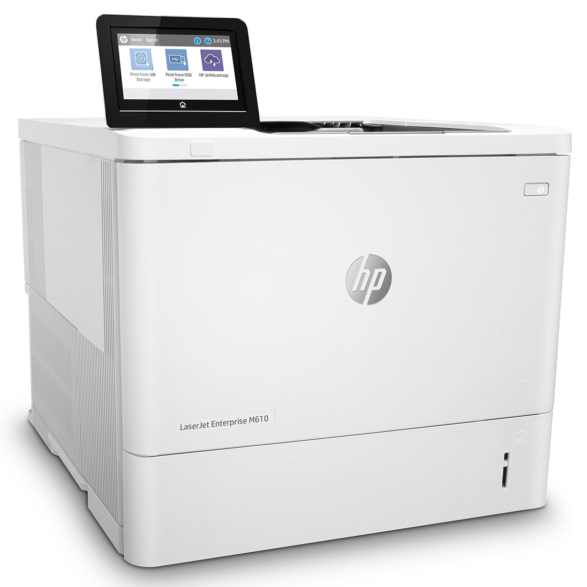惠普（HP） M610dn A4企业安全高速黑白激光单功能打印机（双面打印
                    有线网络） 