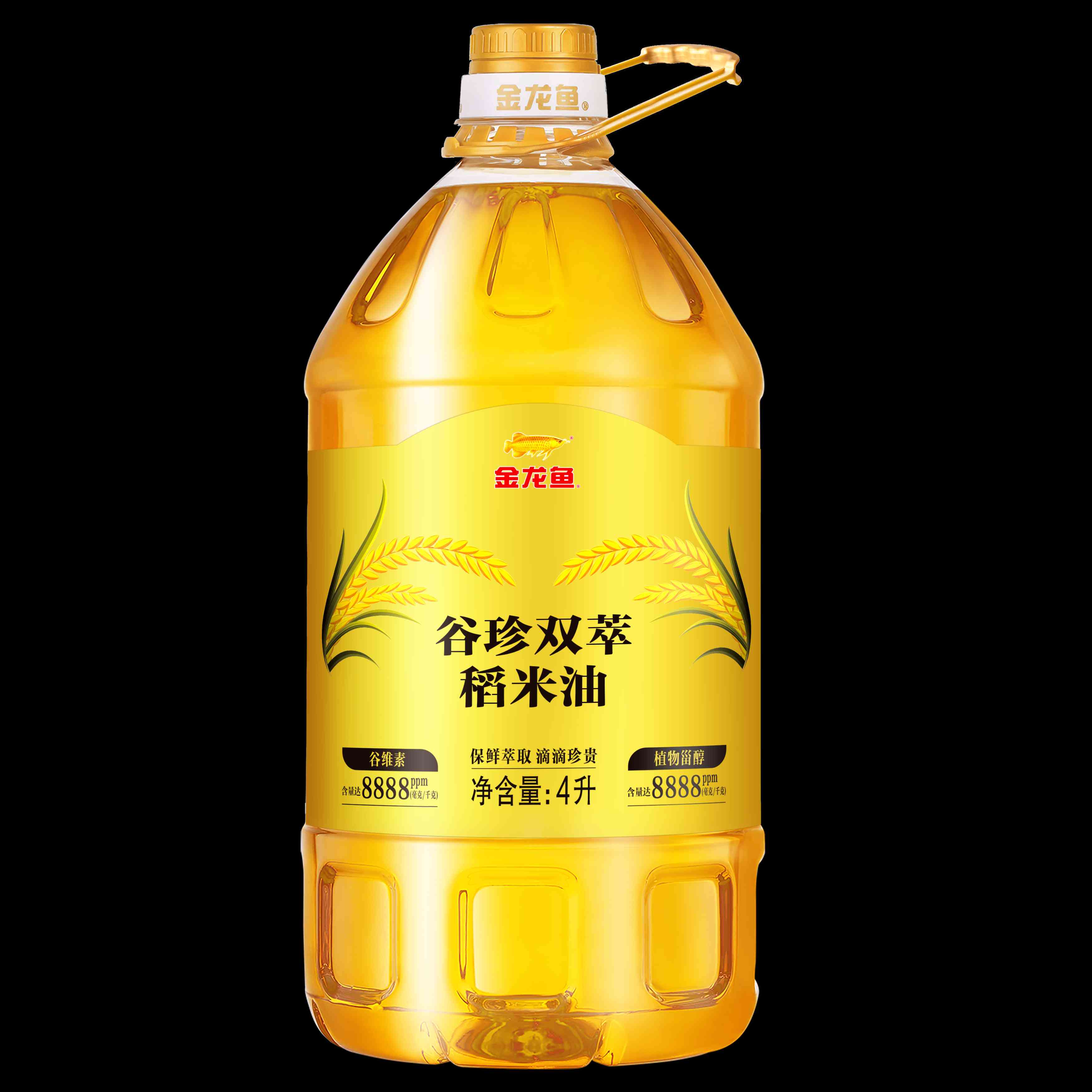 金龙鱼谷珍双萃稻米油4L